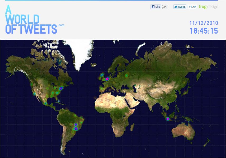 A world of Tweets [Map] – Md Consulting