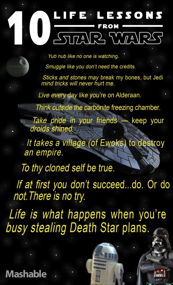 10 Life Lessons from STAR WARS